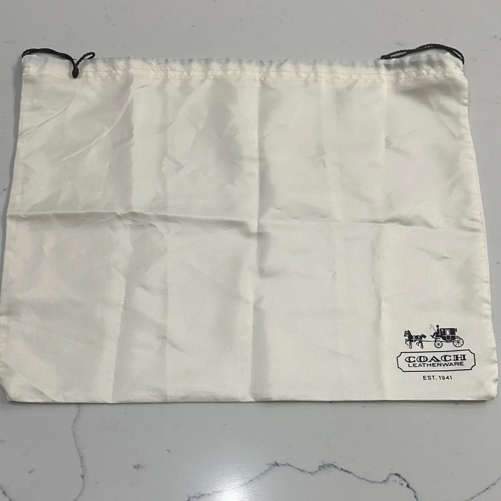 Coach , Dust Bag 💼, Beige Color